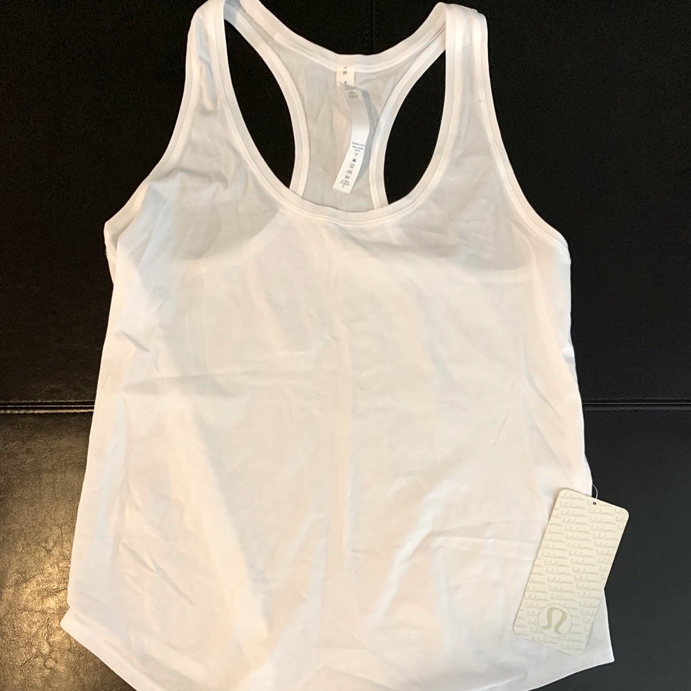 NWT Lululemon Love Tank white size 6